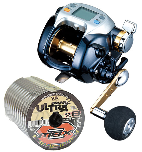 ダイワ レオブリッツ Ｓ500 ＰＥライン6号300ｍセット！ (Xブレイド ウルトラMAX WX8) 電動リールに糸を巻いてお届けします！ daiwa