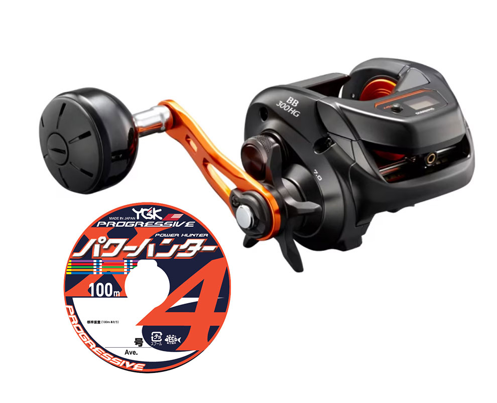 楽天市場】シマノ 21 バルケッタ BB 300PG RIGHT 右巻き PEライン 2/3