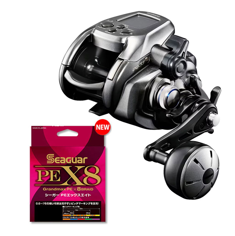 楽天市場】シマノ 24 フォースマスター 600DH 右巻 PEライン3号
