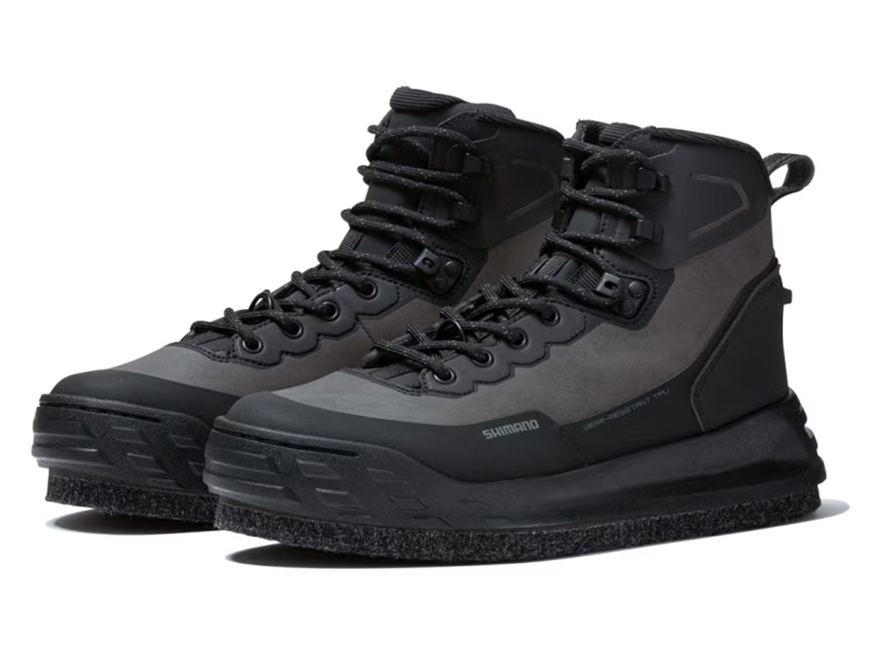シマノ ジオロック ウェーディングシューズ カットピンフェルト FS-284Z ダークグレー カットピンフェルト shimano