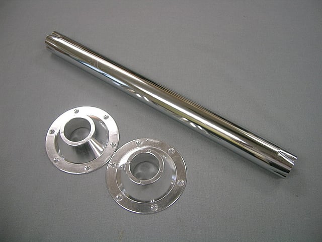 楽天市場】テーブルサポートピラー 675mm グレー ブラウン