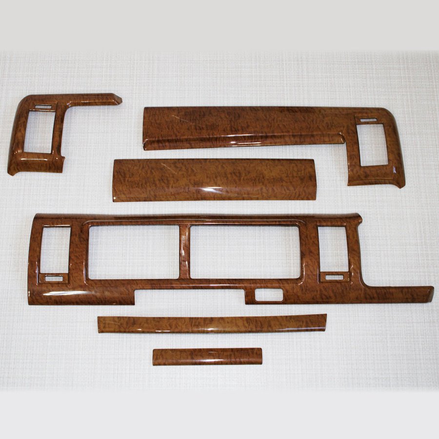 スーパーセール 訳アリ商品 インテリアパネル 6ピース 茶木目 ウッドインテリアパネル ハイエース 0系 1型 2型 3型 ワイドボディ用 S Gl 内装 パーツ インテリア Alittlepeaceofmind Co Uk