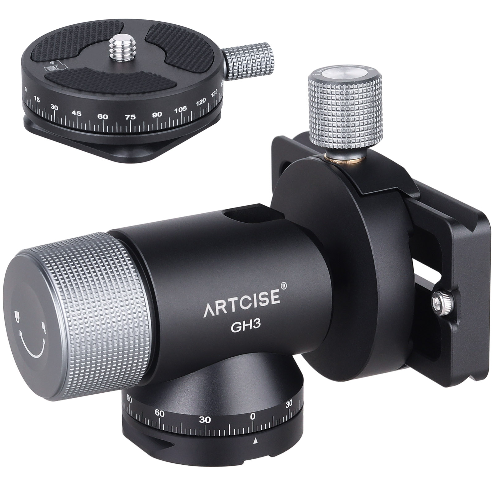 アクラテック　アルティメットボールヘッド　雲台　+ クイックシュープレート Amazon | Acratech(アクラテック) 究極のボールヘッド、クイック