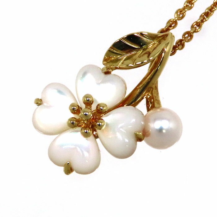楽天市場】MIKIMOTO ミキモト フラワー モチーフ シェル パール