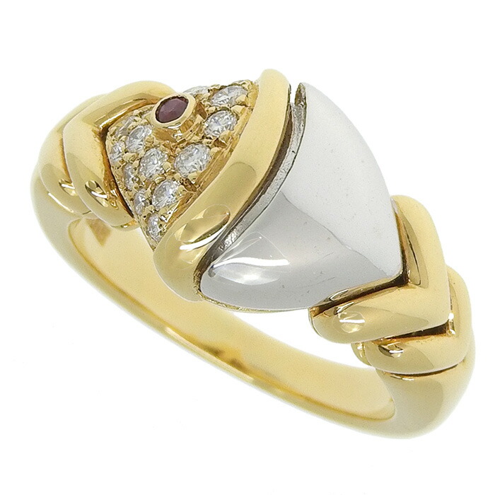 楽天市場】ブルガリ 指輪 レディース ナチュラリア リング ルビー 11.5