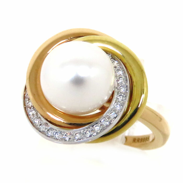 【mimiさま専用】Cartier ペルラ　　ゴールド パールリング 楽天市場】カルティエ Cartier ぺルラ K18YG パール リング #52