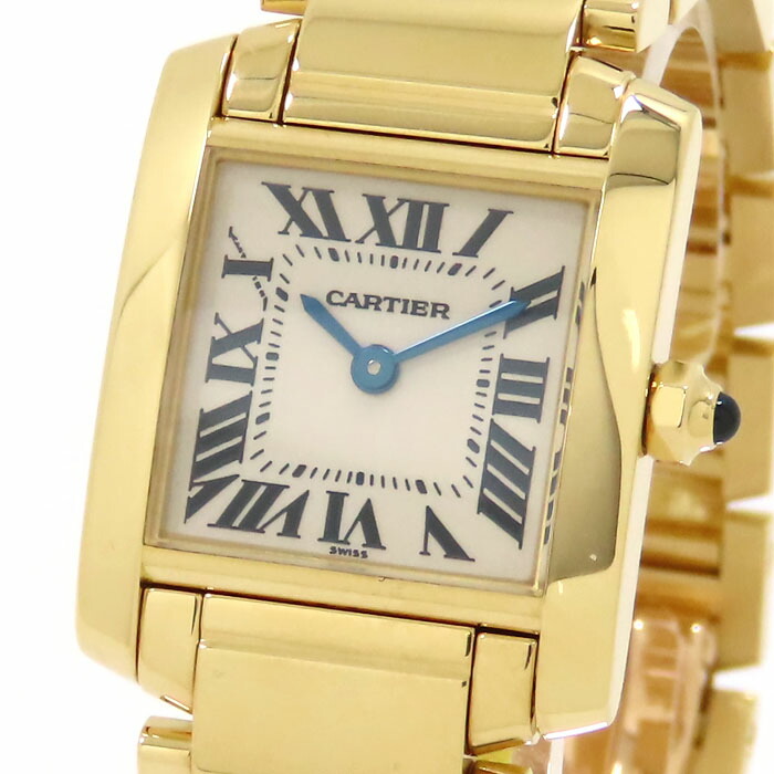 カルティエ　Cartier  大判ブランケット　定価10万円 楽天市場】Cartier カルティエ タンクフランセーズ SM 2403