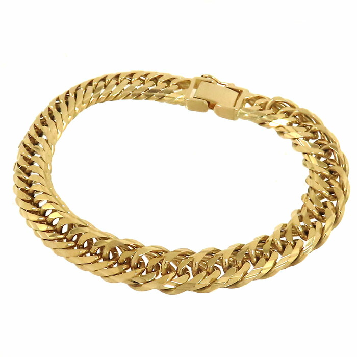 K18YG トリプルブレスレット 楽天市場】【10万円割引クーポン数量限定 1/1-1/5】 喜平 14面 T