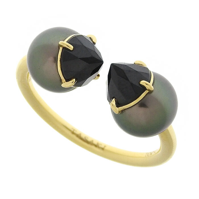 タサキ　バランス　エラ　リング　TASAKI 楽天市場】タサキ TASAKI バランス エラ ブラック リング K18YG パール