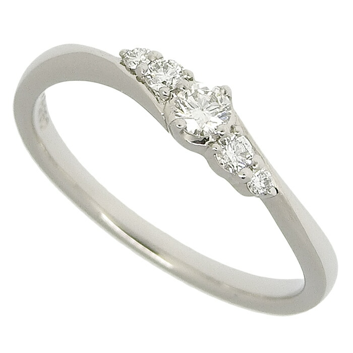 ヨンドシー 4℃ 指輪 リング ダイヤモンド Pt950 7号 プラチナ 4℃ ヨンドシー ダイヤモンド リング・指輪 プラチナPT950