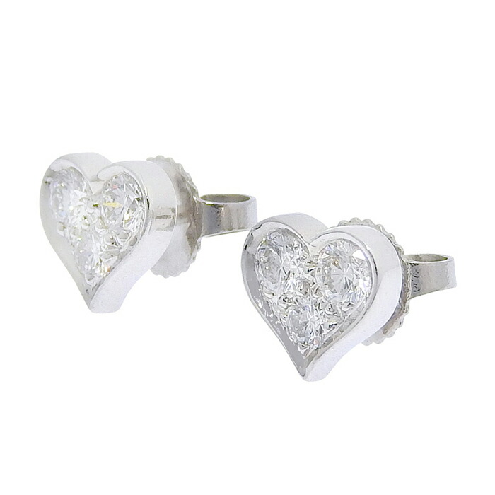 美品✨ ティファニー ピアス トリプルハート シルバー925 pt950