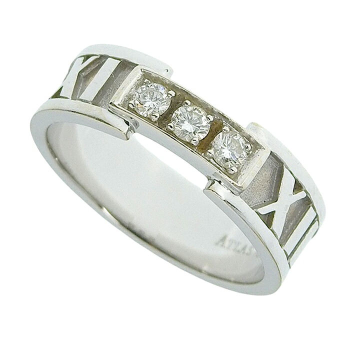 楽天市場】ティファニー Tiffany＆Co アトラス 4P ダイヤリング 指輪