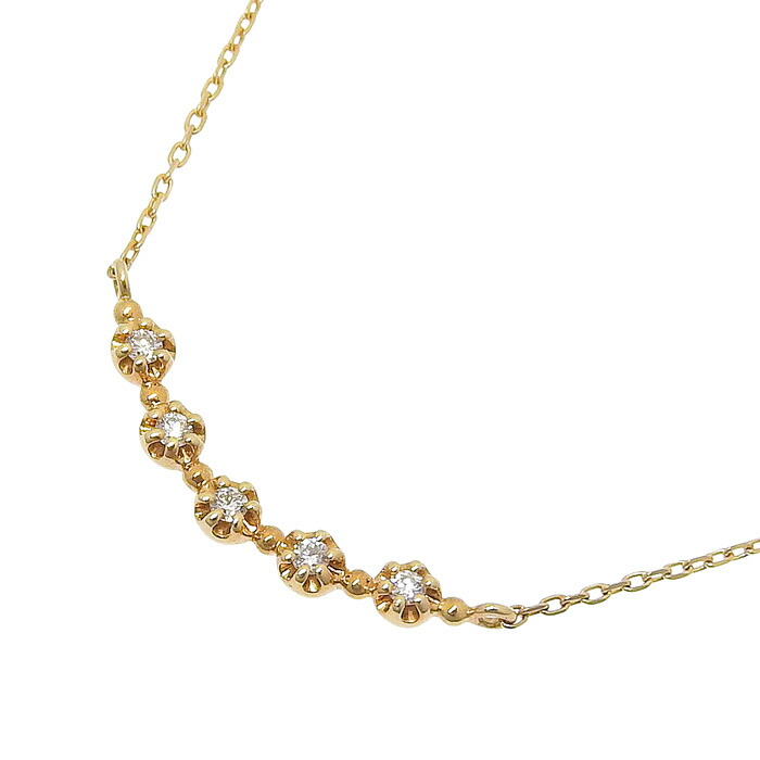 楽天市場】ヴァンドーム青山 ダイヤモンド リュール ネックレス 0.45ct