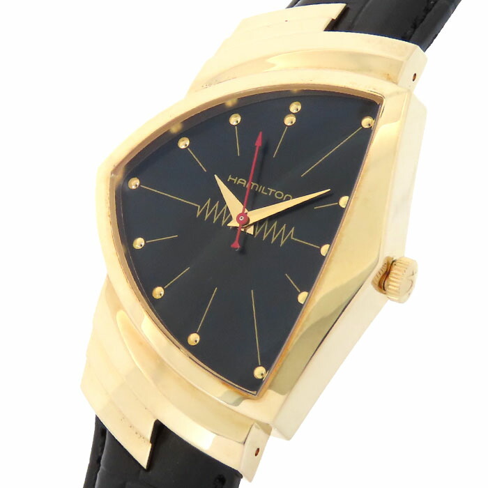 楽天市場】希少品 電池交換済 HAMILTON ハミルトン ベンチュラ H244210