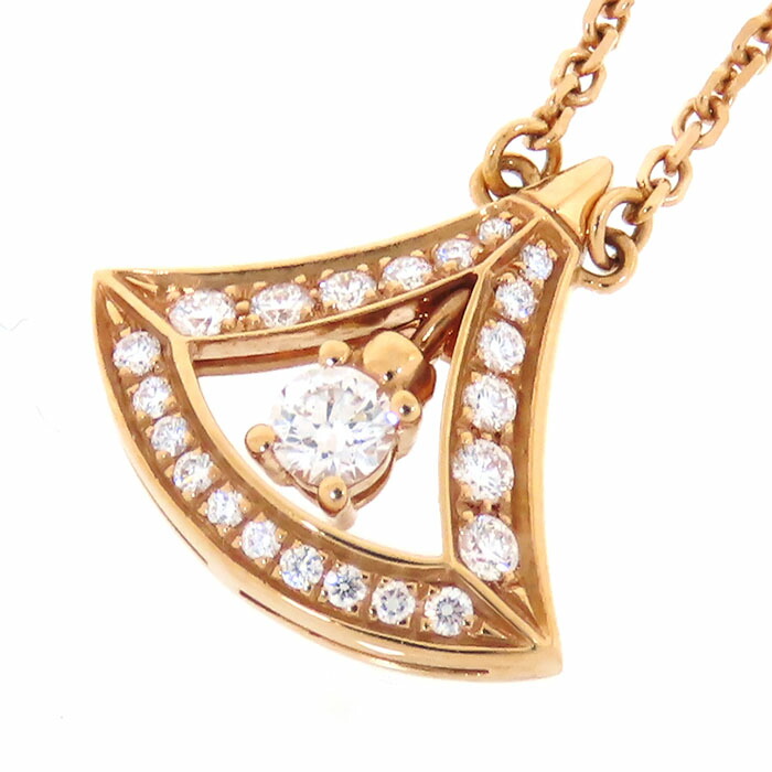 楽天市場】ブルガリ BVLGARI チクラディ K18WG ネックレス 45cm