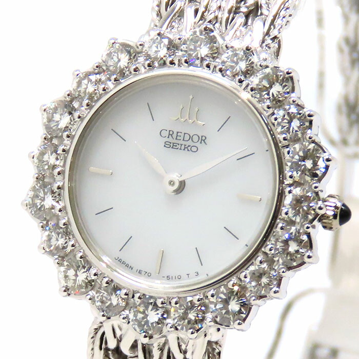 美品】SEIKO セイコー クレドール クォーツ SS/18KT ダイヤモンド 楽天市場】SEIKO セイコー クレドール ダイヤベゼル GTAA012 4N70-0222