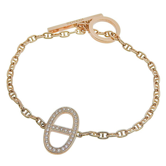 楽天市場】HERMES エルメス エシャペ ブレスレット K18YG 750 イエロー