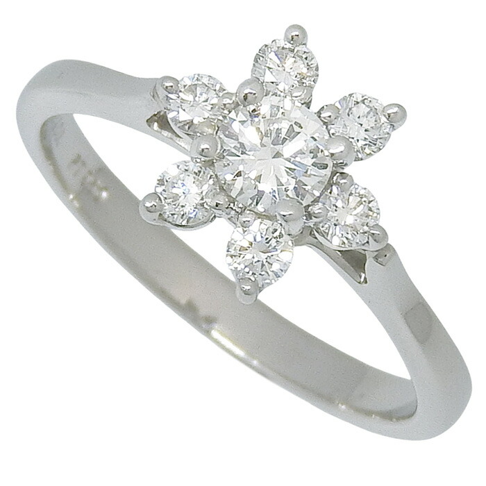 TIFFANY & Co. ティファニー バターカップ ダイヤ リング Pt950 プラチナ ダイヤモンド 10号 指輪 アクセサリー レディース 送料無料 241100100002 ★