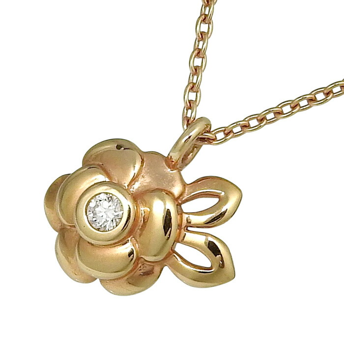 楽天市場】TASAKI タサキ フラワー モチーフ ダイヤ ネックレス K18YG