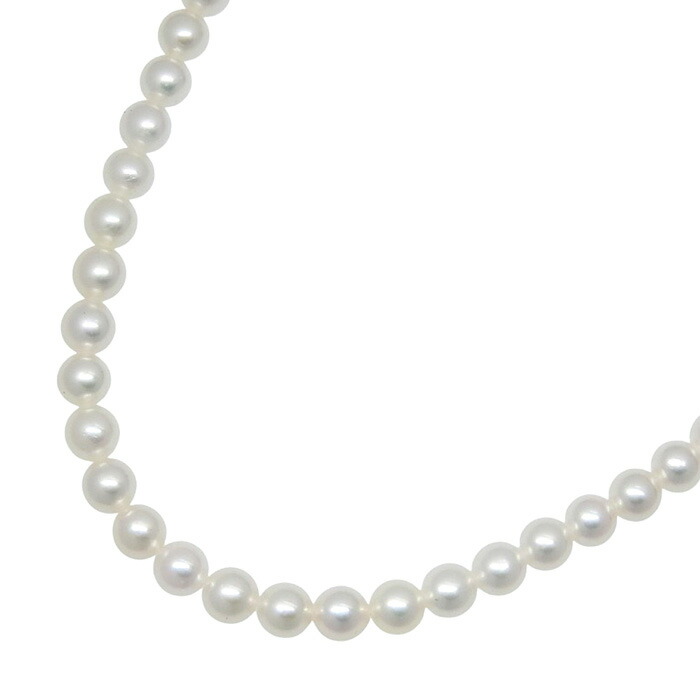 【最大10万円割引クーポン 数量限定】 MIKIMOTO ミキモト デザイン パール ネックレス K18YG 750 イエローゴールド パール 真珠 42cm 首飾り アクセサリー レディース 送料無料 241001029889 ★