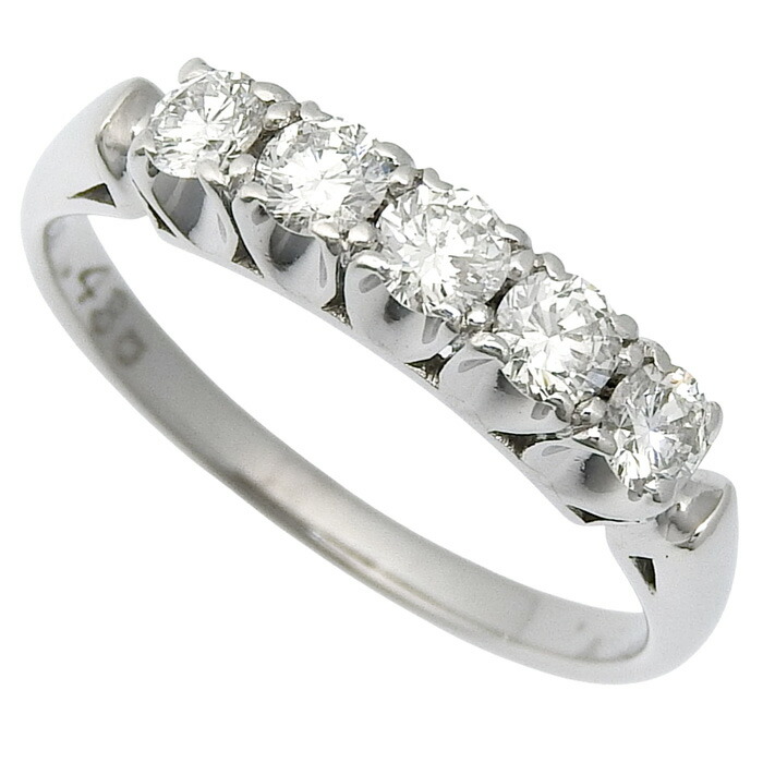 楽天市場】ミキモト MIKIMOTO プラチナ ダイヤモンド リング 7号 D0