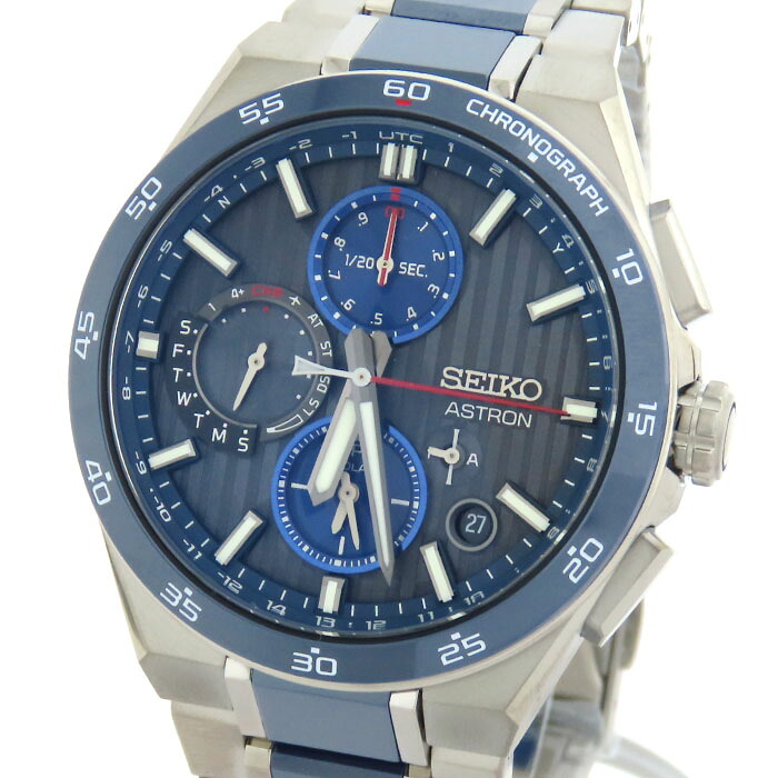 【最大10万円割引クーポン 数量限定】 SEIKO セイコー アストロン ネクスター 大谷翔平 2024 限定モデル SBXC165 5X83-0AF0 シルバー文字盤 Ti チタン セラミック ドジャース コアショップ専用 ソーラー 電波 約121.4g 腕時計 メンズ 送料無料【未使用】241001032560|大阪屋質店