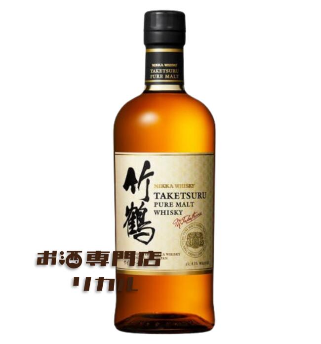 ニッカウヰスキー - 竹鶴　PURE MALTウイスキー 700ml ニッカウイスキー ニッカ 竹鶴 ピュアモルト 700ml 価格比較