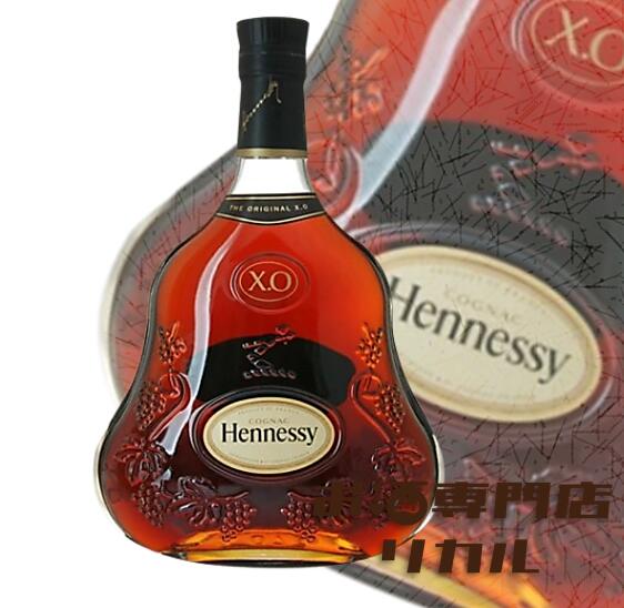 ヘネシー Hennessy XO黒キャップ700ml ヘネシー XO 黒キャップ クリアボトル 40% 700ml 箱なし