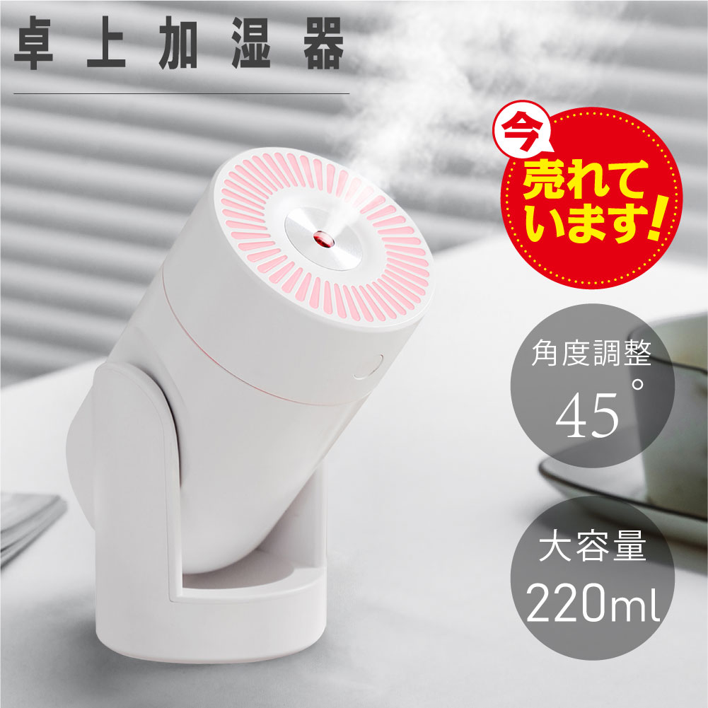 最大96%OFFクーポン 加湿器 卓上 260ml ブラック rahathomedesign.com