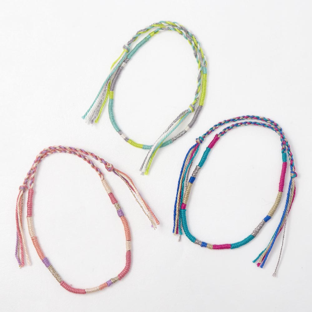 希少 ブレスレット ニッケルフリー 刺繍糸 ミサンガ コードブレスレット アクセサリー レディース 女性 大人 プレゼント ギフト 結婚式 誕生日 おしゃれ オシャレ かわいい 可愛い シンプル Batesmartin Com