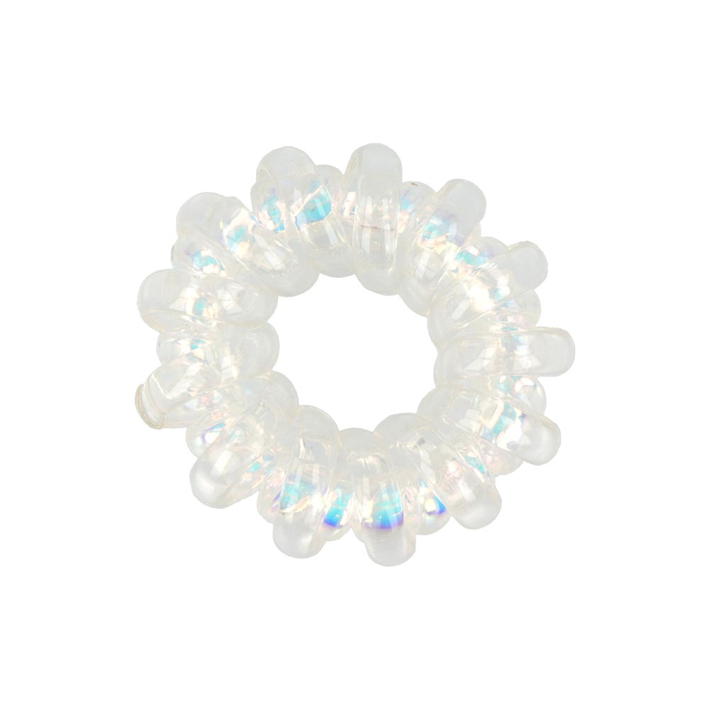 メーカー再生品 ヘアゴム スプリングゴム クリアｘオーロラカラー 2重 シンプル ヘアポニー ヘアアクセサリー ヘアアクセ レディース 女性 大人っぽい プレゼント ギフト 結婚式 カジュアル おしゃれ オシャレ かわいい 可愛い Ebrarmedya Com