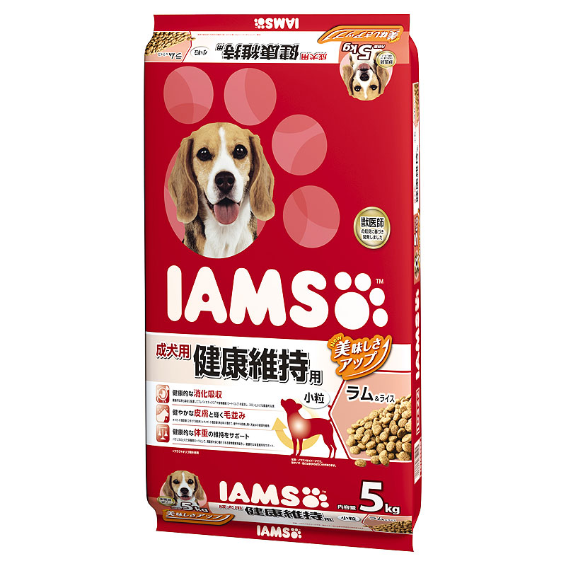 アイムス 成犬用 健康維持用 ラム&ライス 小粒 5kg【happiest】【宅配便送料無料】 (6026824)