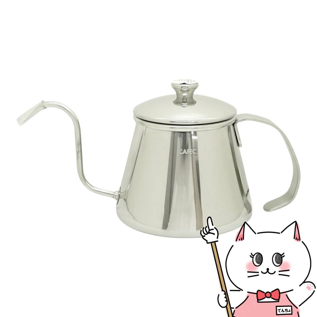 世界中で人気急上昇！CAFEC 超極細口 ドリップポット！送料無料 新品未使用 CAFEC 超極細口ドリップポットTSUBAME PRO | origincoffee