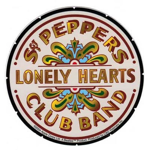 ファンは大喜び【The Beatles/Sgt. Pepper's Lonely Hearts Club Band バッジ 】何につけようかな!?キャップや ! シャツに !/用途色々/バッジもおしゃれの1つ画像