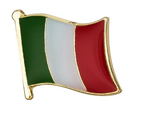 楽天市場 再入荷 送料無料 トリコローレ イタリアーノはイタリア国旗 イタリア フラッグ ピン バッジ キャップや シャツに フラッグ型 バッジもおしゃれの1つ 用途色々 イタリア 大好きな人へ 発送はdm便 おしゃれっ子