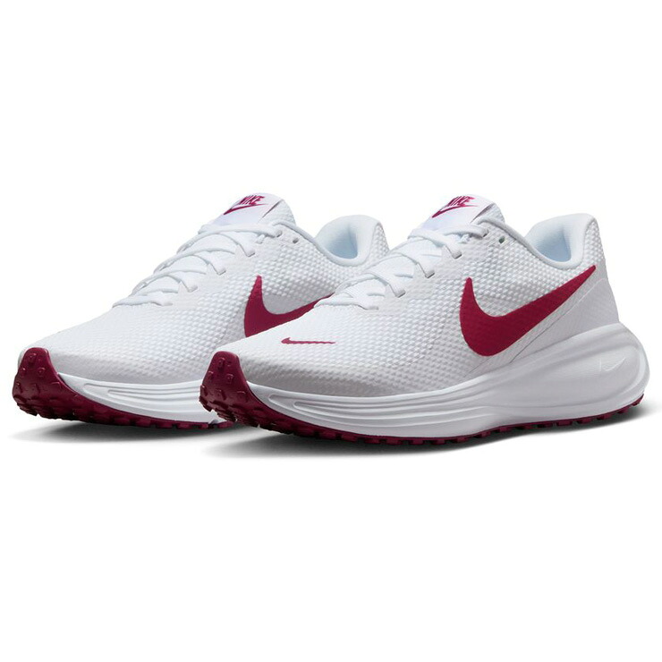 ナイキ レボリューション8 ローカット スニーカー シューズ レディース 23 23.5 24 24.5 25 25.5 26 HJ8485 109 W NIKE REVOLUTION 8 女性 婦人 ウィメンズ ランニング 白 赤 ホワイト レッド WHITE/SWEET BEET-PLATINUM TINT