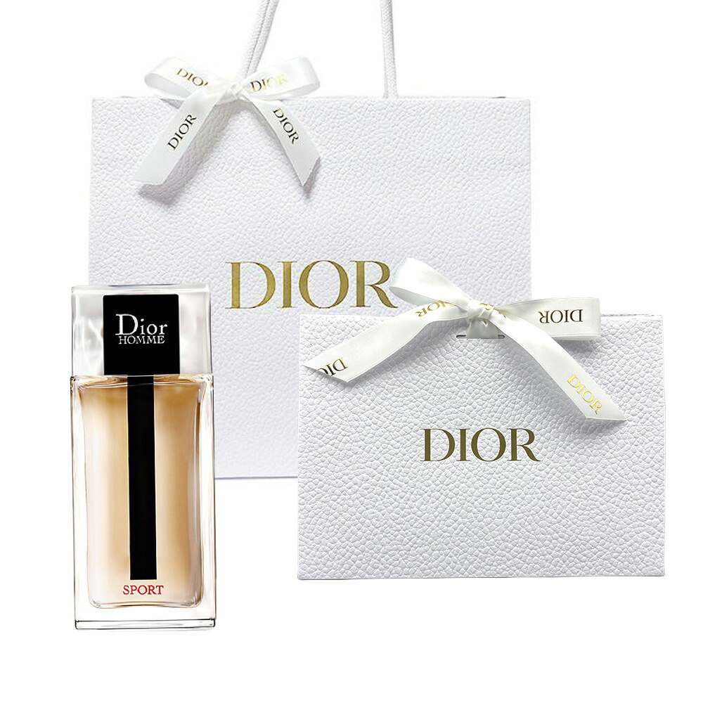 DIOR クリスチャンディオール クリスチャンディオール オム 運動競技（オードゥ トワレ） 75mL・125mL／オードゥ トワレ 紙袋ショッパー付き添い人 差し上げ物 差し上げ物 生まれ落ちる日 母の日