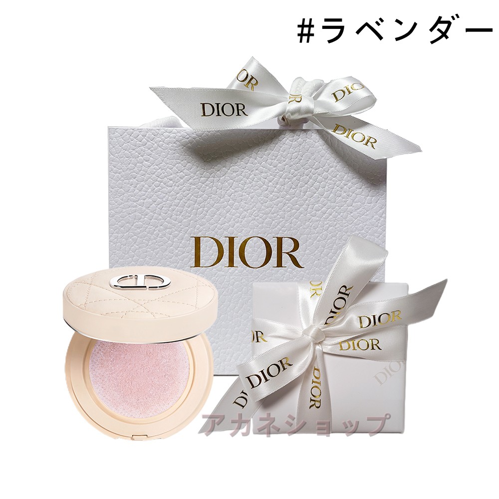 [ラッピング済] 　クリスチャンディオール DIOR ディオール　ディオールスキン フォーエヴァー クッション パウダー#ラベンダー ショップバッグ付 プレゼント ギフトセット 母の日ギフトセット