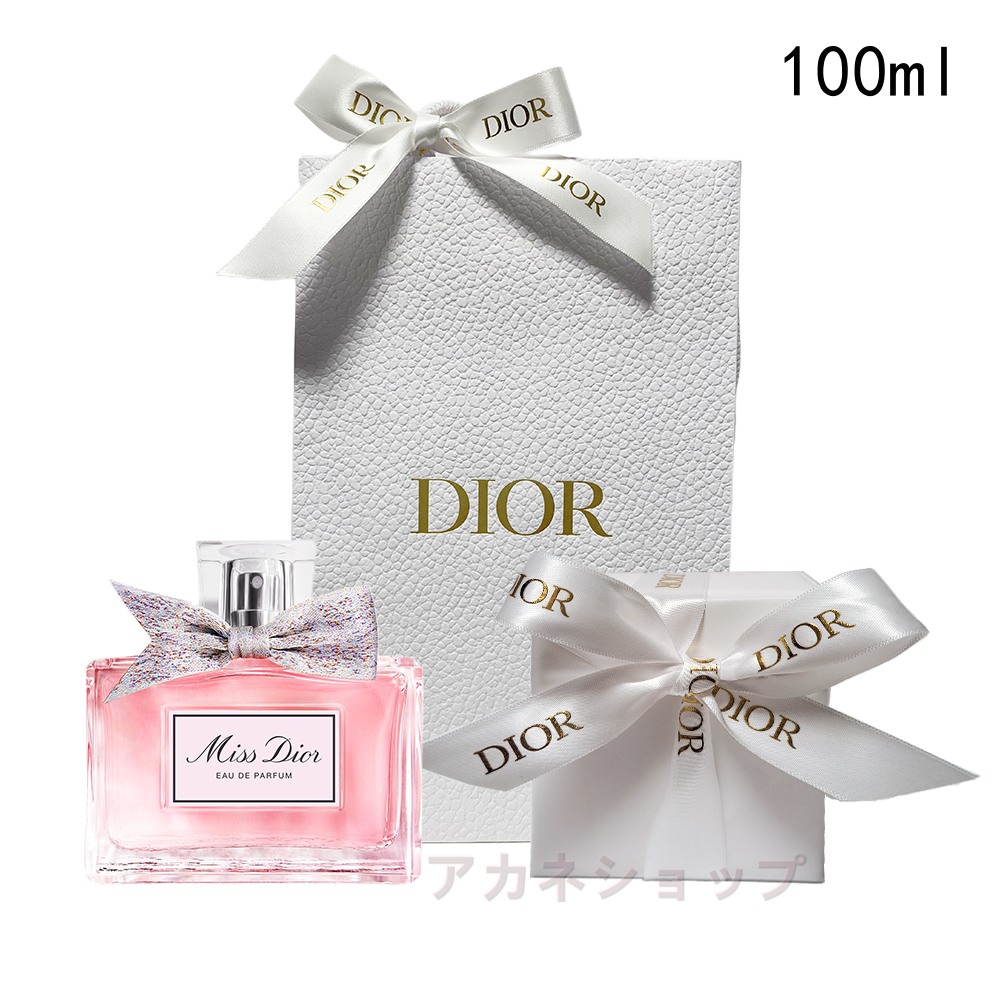 DIOR クリスチャン ディオール ミス ディオール オードゥ パルファン 100ml ラッピング済 ショッパー付 母の日 プレゼント ギフトセット