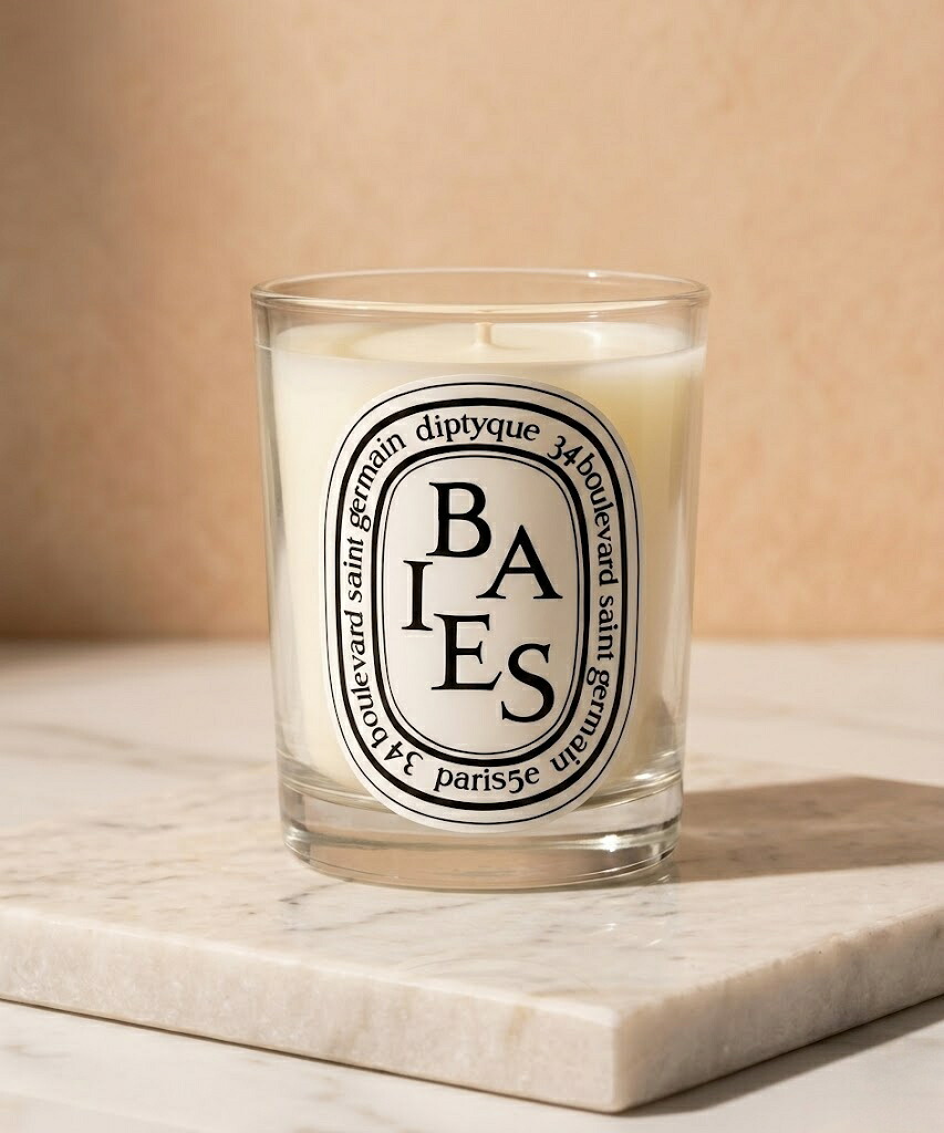ディプティック（diptyque） クラシック キャンドル べ 190g／燃焼時間約50時間／キャンドル