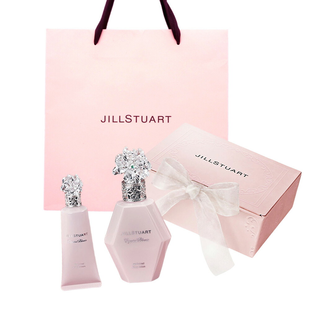 JILLSTUART/ジルスチュアート クリスタルブルーム ボディケアセット〈ボディローション/ハンドクリーム〉ギフトセット 誕生日 プレゼント ギフト ショッパー付き 贈り物 ラッピング済|OshareStore