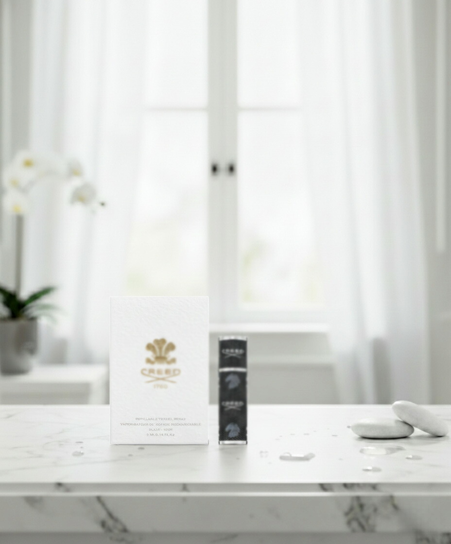 CREED クリード リフィラブル　トラベル　アトマイザー　ブラック　5mL