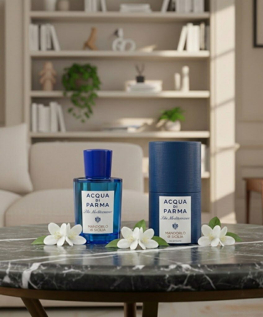 ACQUA DI PARMA（アクアディパルマ） ブルー メディテラネオ アーモンド オーデトワレ 75ｍL・150ｍL／オーデトワレ