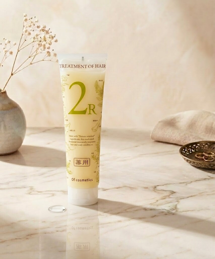 オブ･コスメティックス（Of cosmetics） 薬用トリートメントオブヘア・２&minus;Ｒ 210g（スタンダードサイズ）・50g（ミニサイズ）・515g（ビッグボトル）・1000g（エコサイズ）／薬用トリートメント［医薬部外品］｜OshareStore