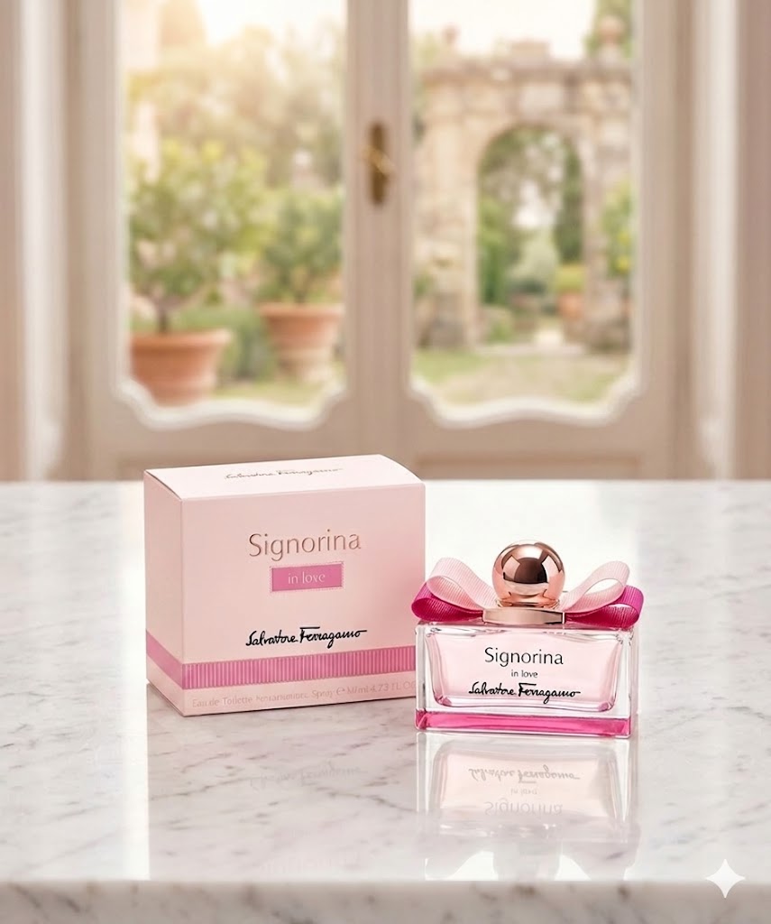 フェラガモ（Ferragamo） シニョリーナ はたご屋 フィオーレ オーデトワレ 30mL・50mL・100mL／オーデトワレ