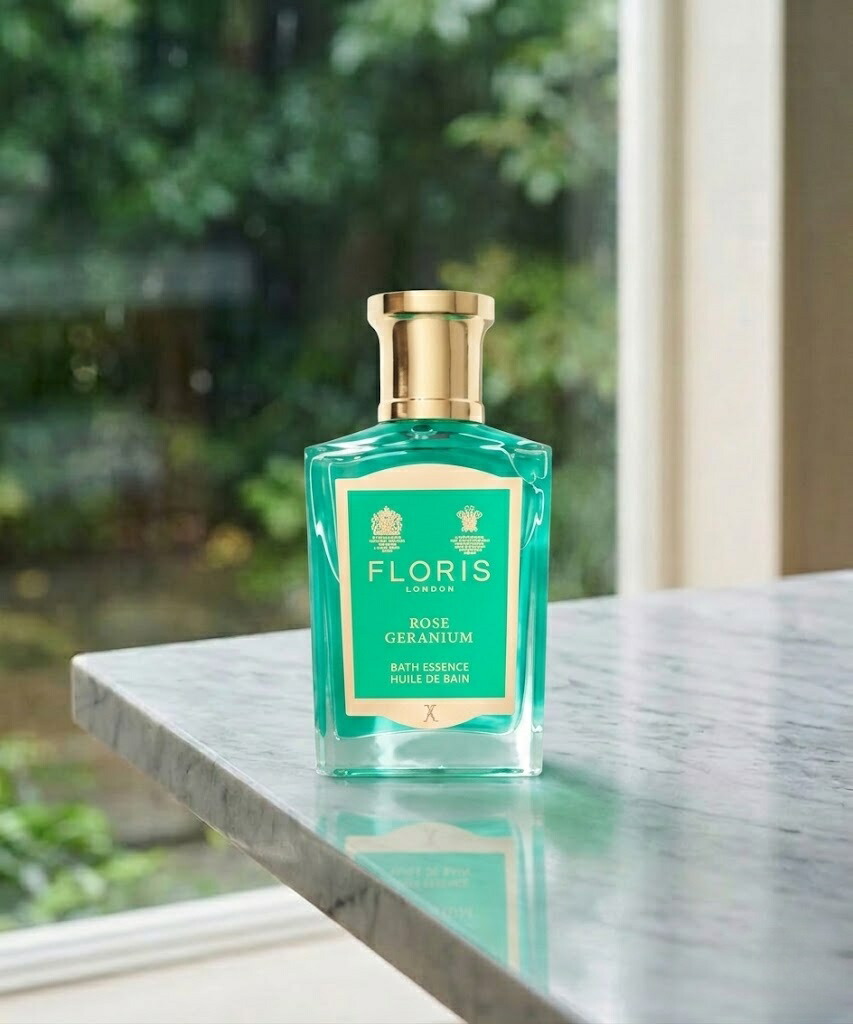 FLORIS（流通栗鼠） ＦＬ 二階建てバス抽出エキス ＲＧ（サクラ色ゼラニウム） 50mL／一風呂料