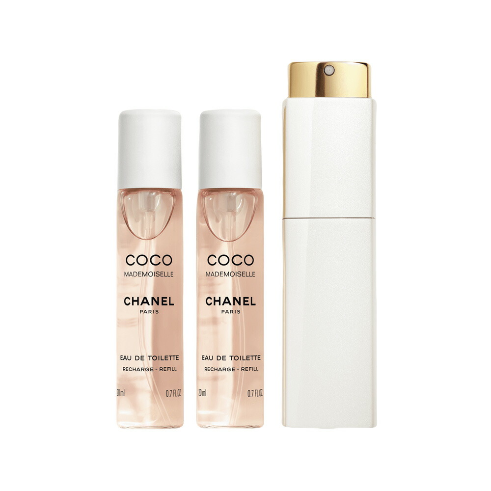 CHANEL シャネル ココ うしろ帯 ツィスト＆スプレイ（オードゥ トワネットボール） （本体20mL＋リフィル20mL×2本）（リフィルのみ20mL×3本）