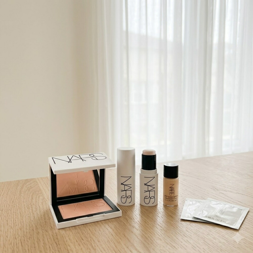 2026/7/23 発売 NARS ナーズ プリズマティックパウダー＆ルミナイジングスティックキット（限定キット） 数量限定｜OshareStore
