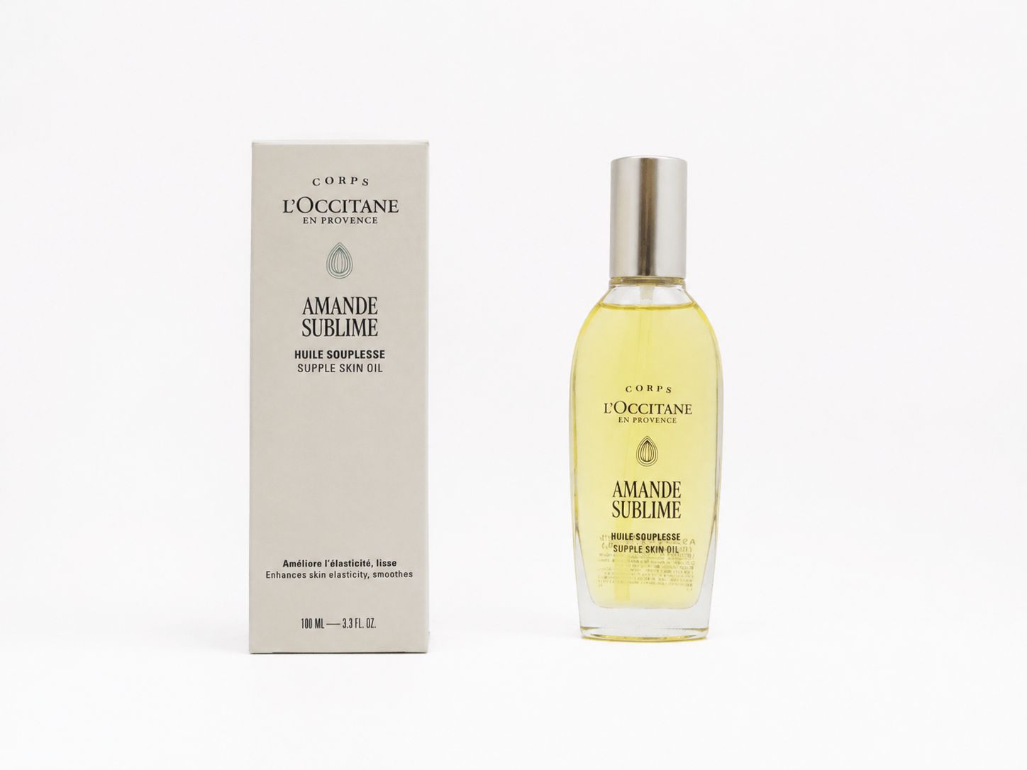 ロクシタン（LOCCITANE） アマンドスブリーム サプルスキンオイル  100mL／上半身用油絵の具 美容・コスメ・香水-ボディオイル-ボディケア
