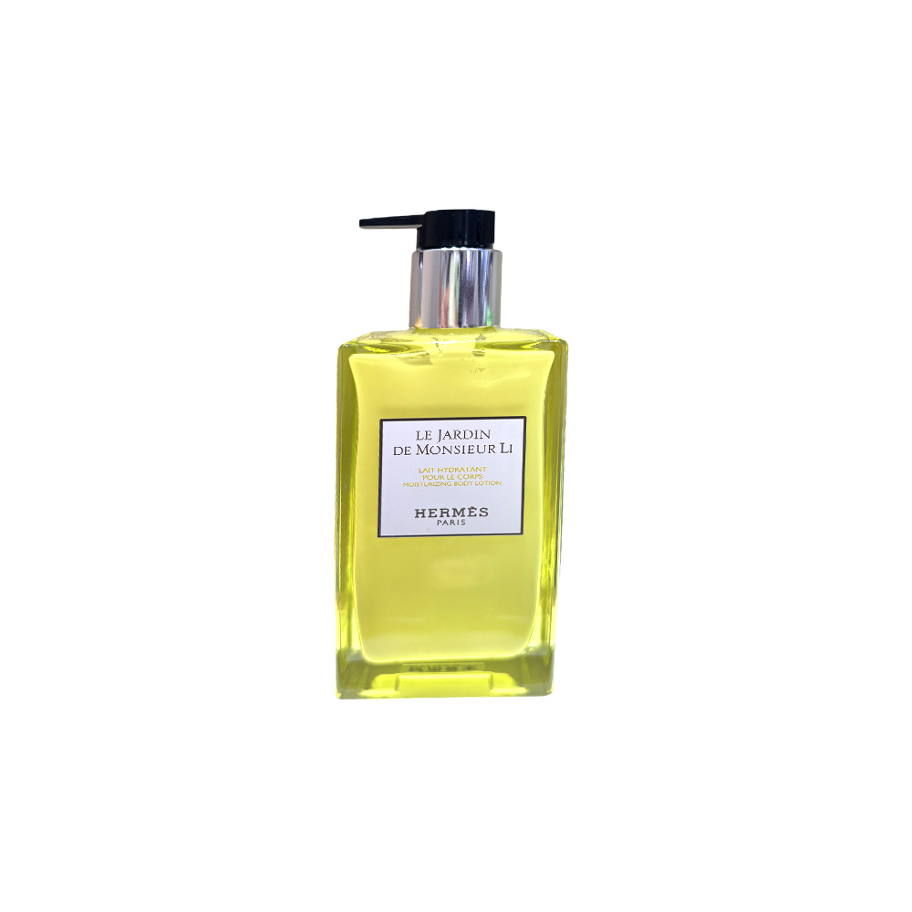 HERMES エルメス 李氏の庭　モイスチャライジング　ボディローション　200mL／ボディローション誕生日 プレゼント ギフト ショッパー付き 贈り物 ラッピング